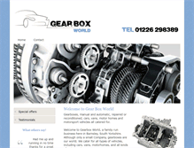 Tablet Screenshot of gearboxworld.co.uk